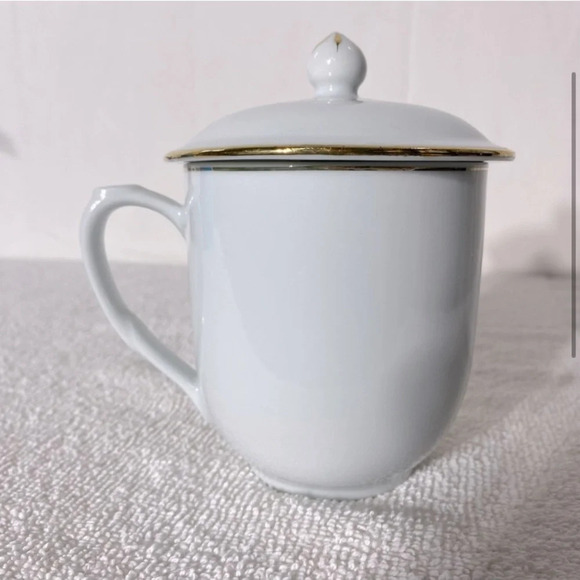 Vintage Canadian Collection Nova Scotia Porcelain Lidded Mug Souvenir Mug - Picture 3 of 16